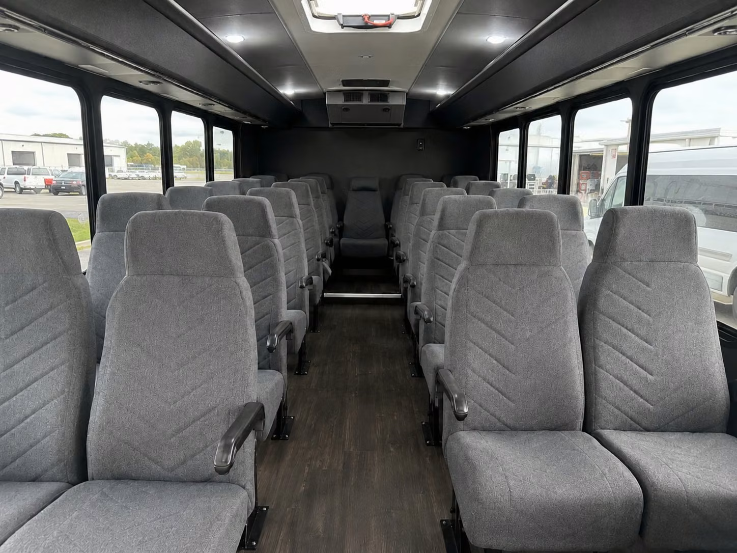 20 passenger minibus inside