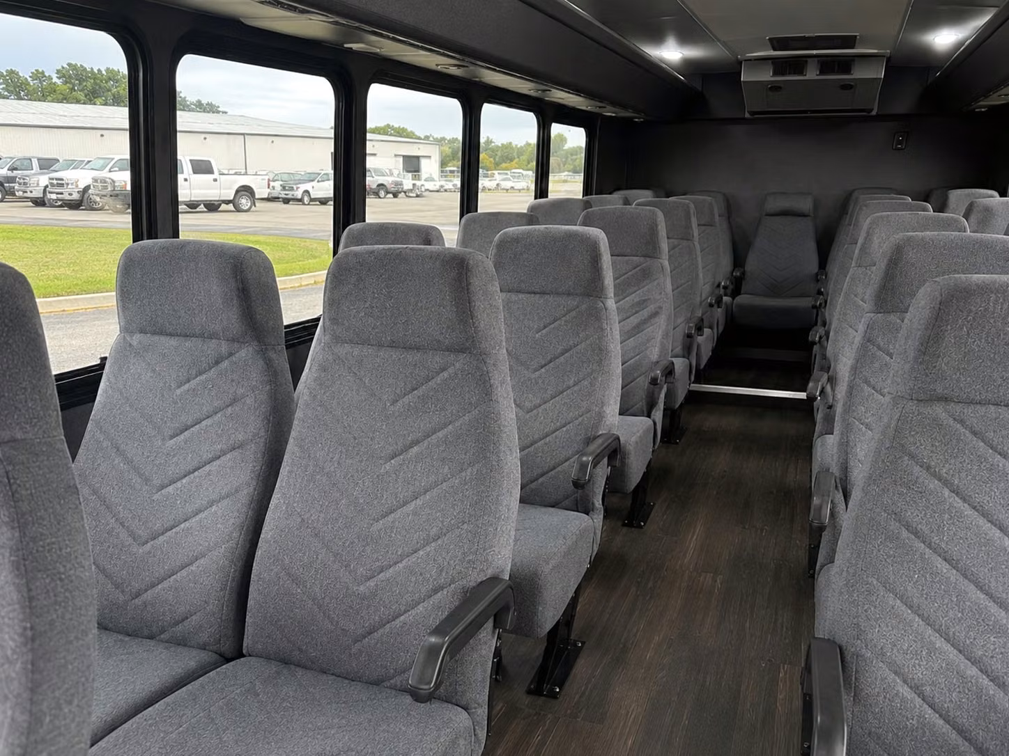 20 passenger minibus interior