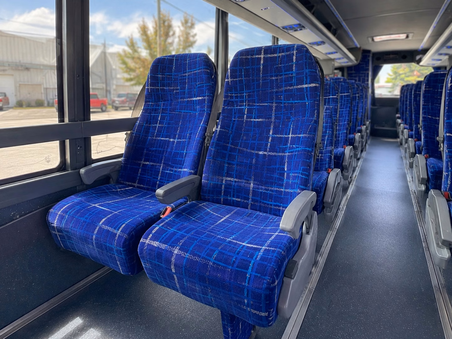 dearborn charter bus rental inside